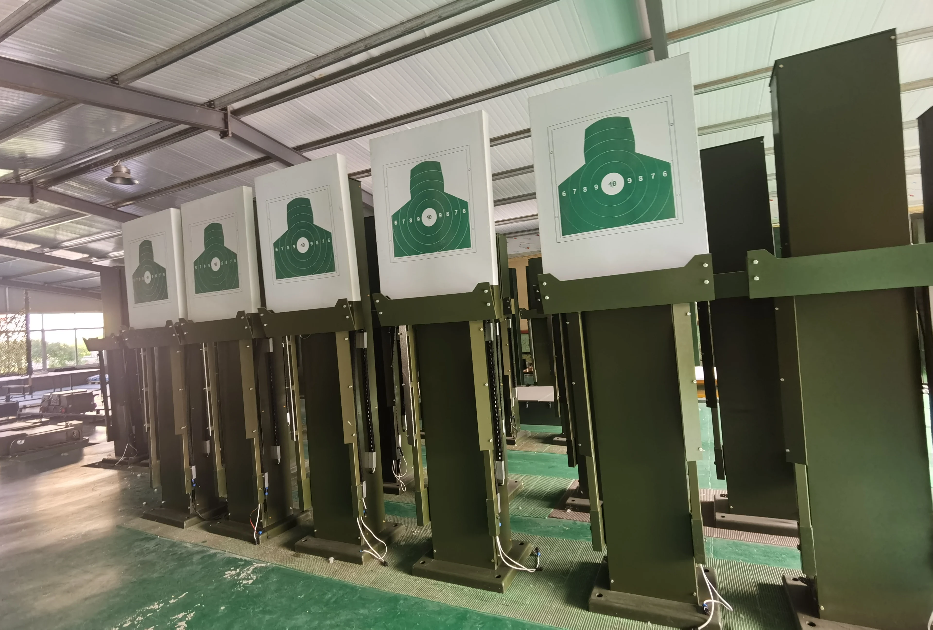 FNY  target metal box  sport  equipment  box  type lifting target rotary target  for shooting range equipment system