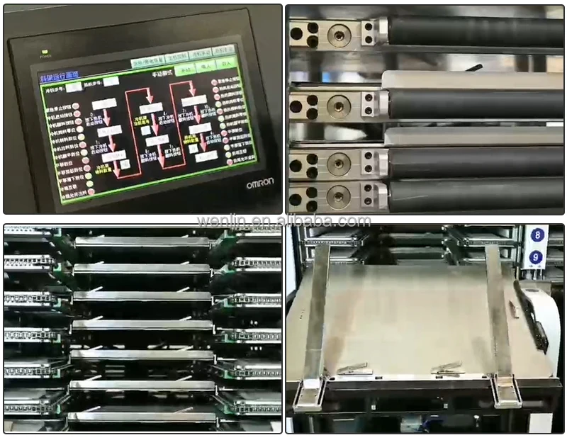 Wenlin 2022  laminator  with 380V, 50Hz, 73KW automatic 10 daylights laminating machine for making plastic smart cards