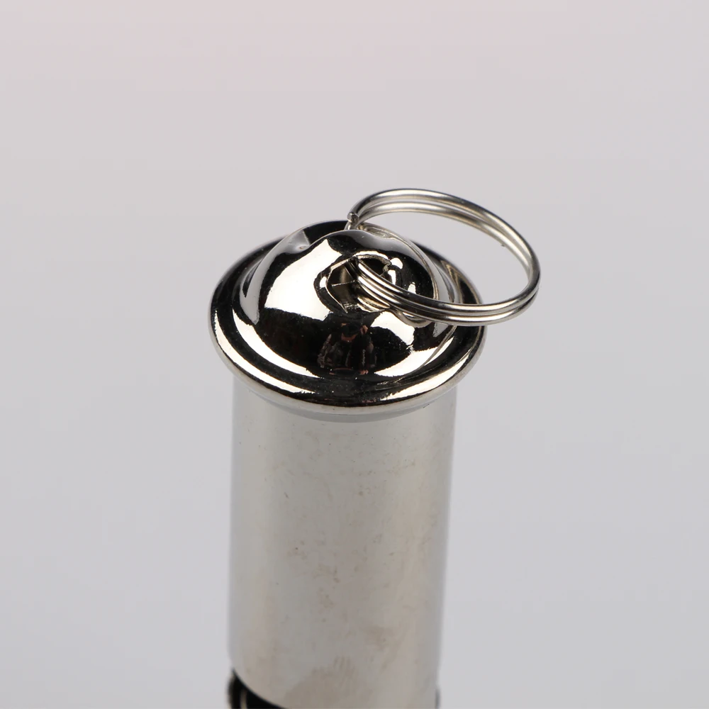 High Quality Dog Training Whistle Ultrasonic Metal Dog Whistle With Lanyard  To Stop Barking Dogs Behavior Training