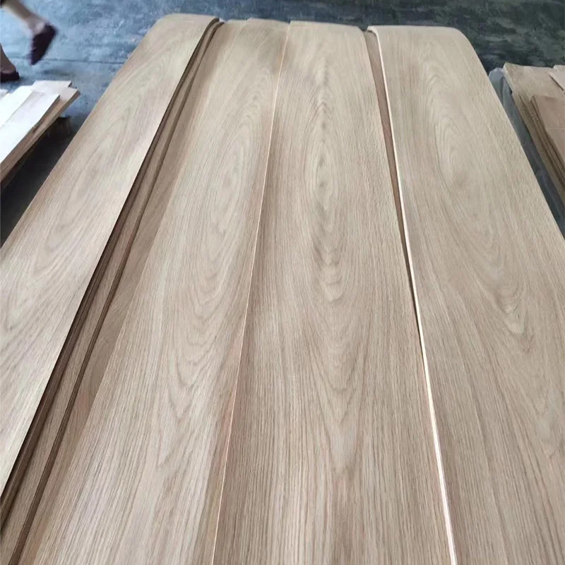 Good Quality Natural wood veneer Sliced 0.45mm 0.5mm White Oak Veneer