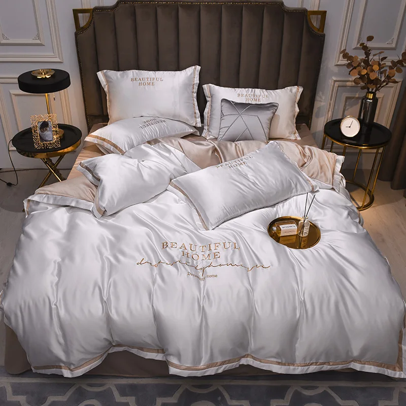 China Professional Manufacture Brand Name Bedding Sets Wedding Bed Sheet Sets Bedding