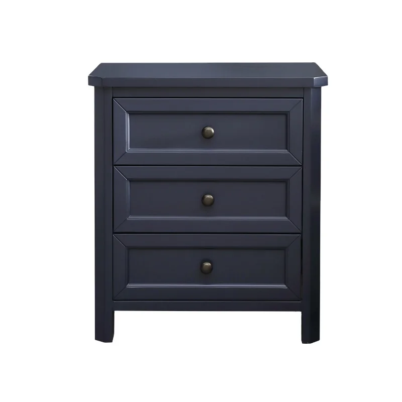 
Saivohome bedside cabinet wholesale oak bedside table wood 2 drawers big bedside table 