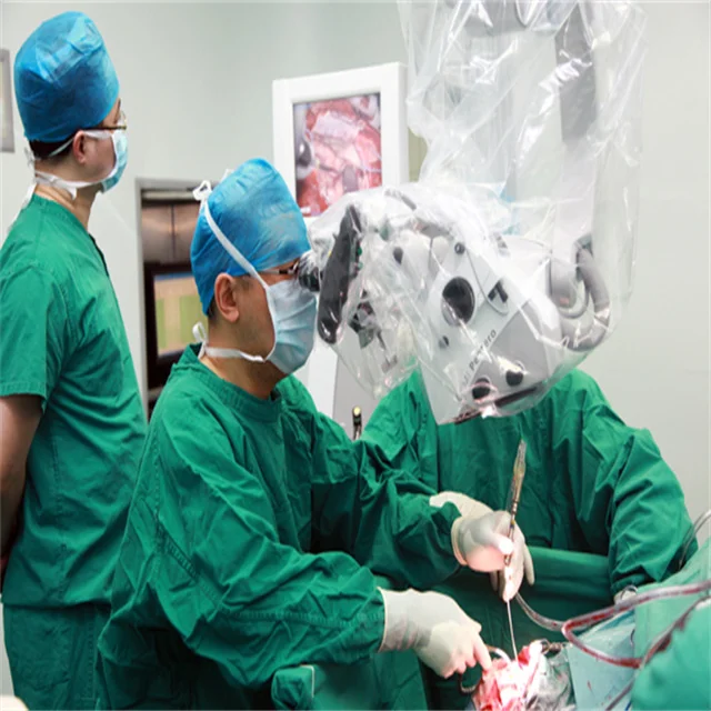 Customized OEM Equipment Drapes Microscope Cover for Leica M500 with 3 Binoculars and a Camera