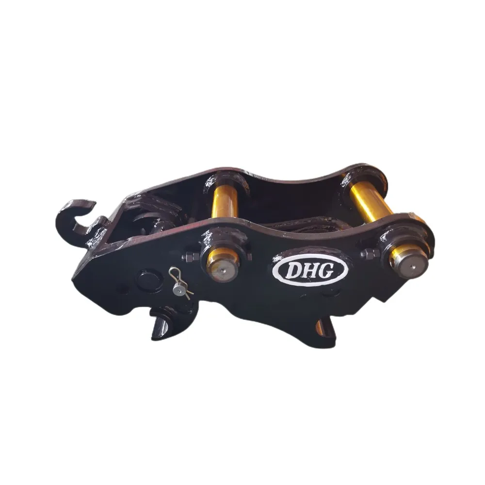 DHG-17 Model CE Certificated Excavator Hydraulic Quick Coupler 110mm Pins Quick Hitch For Sale
