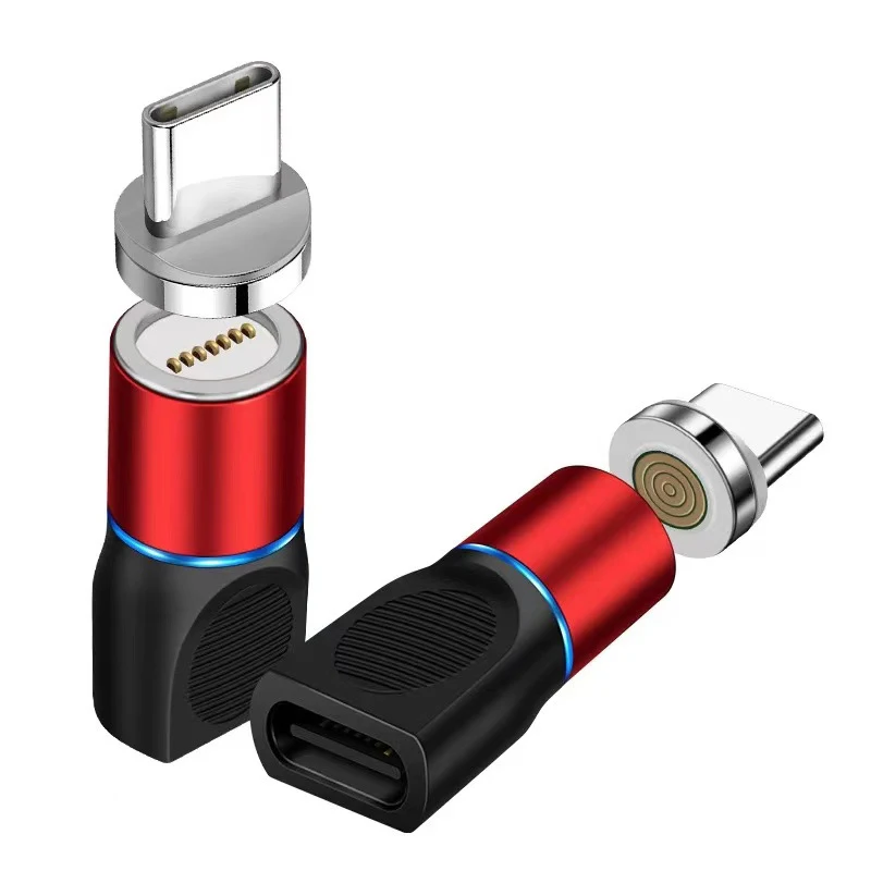 Magnetic 7pin Adapter Mini Magnetic USB C Adapter Micro 3 in 1 Magnetic Tips Converter for all Mobile phone Cable