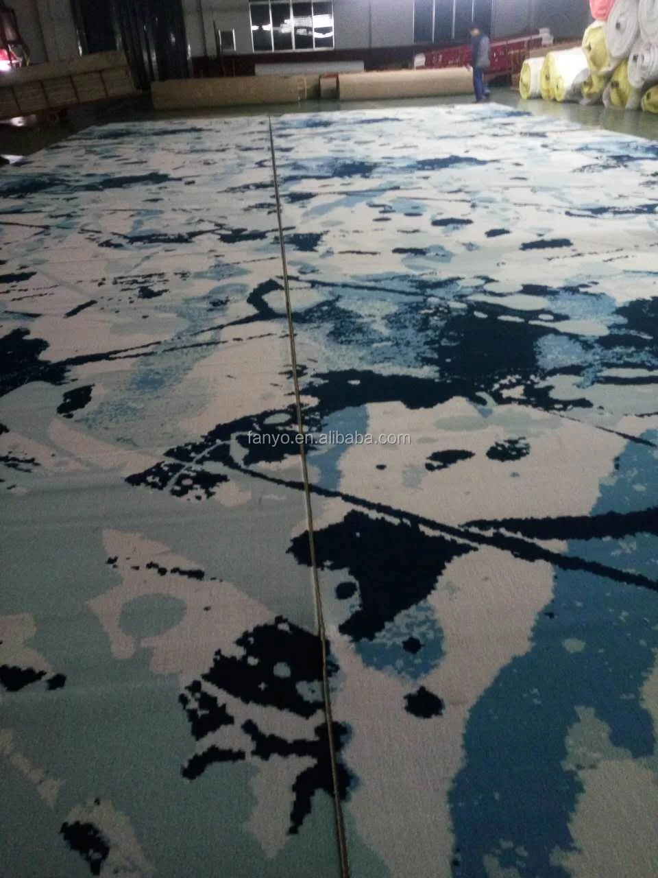 Chinese supplier wall to wall tufting printed carpets machine for hotels