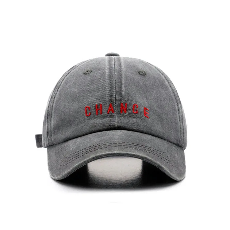 Vison 6 Panels Heavy Distressed Wash New York Buy Custom Embroidery Logo Baseball Vintage Hat Caps