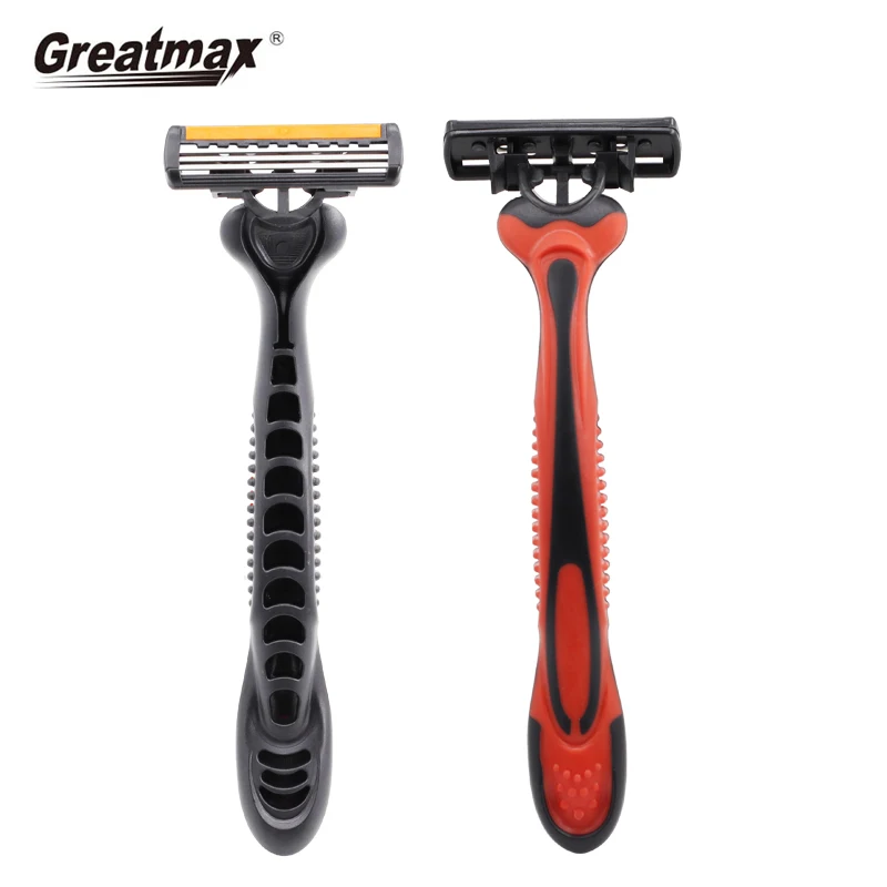 Wholesale Refreshments 3 Blade Shaving Razor Safty Disposable, Stainless Steel Disposable Razor Blade