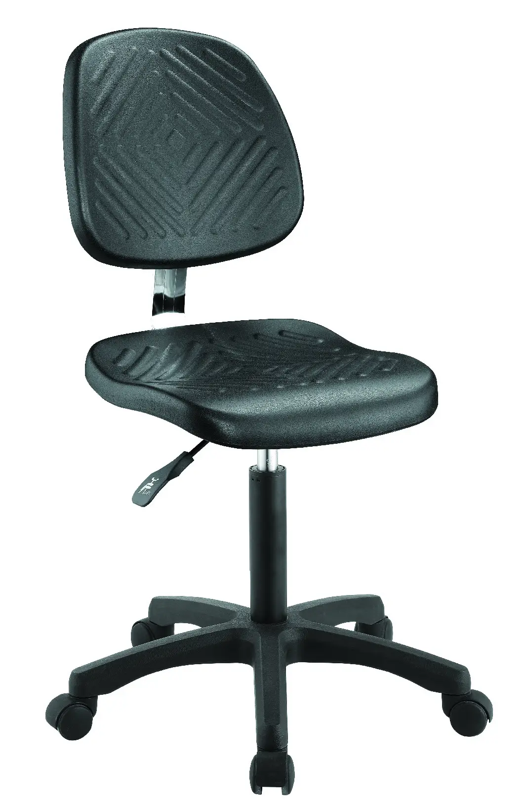 Excellent Quality ESD Antistatic Adjustable High Quality Lab Swivel Chair stool with Footring
