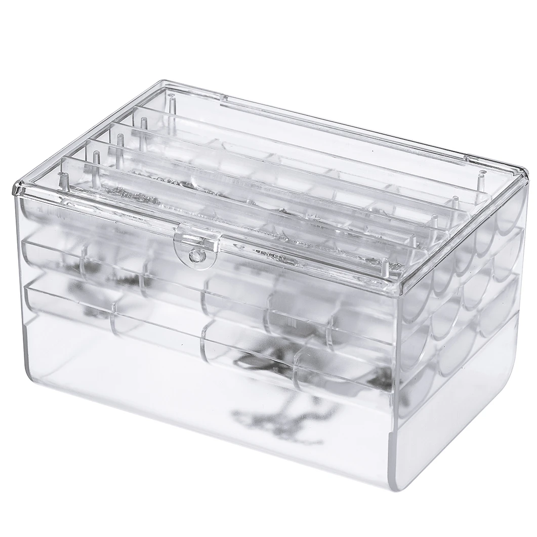 4 Tier jewelry storage organizer home container,Storage Organizer Jewellery with Dividers