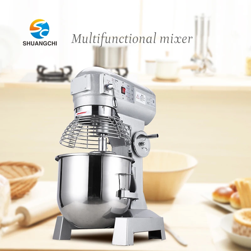 Shuangchi Electric Spiral Dough Kneading Mixer Machine Spiral Mixer Bread Dough Mixer 20L