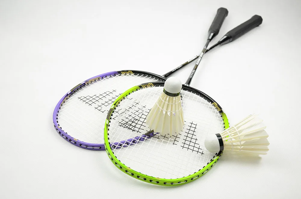 Eco-friendly  Design  racket available sport badminton racket for campus and home