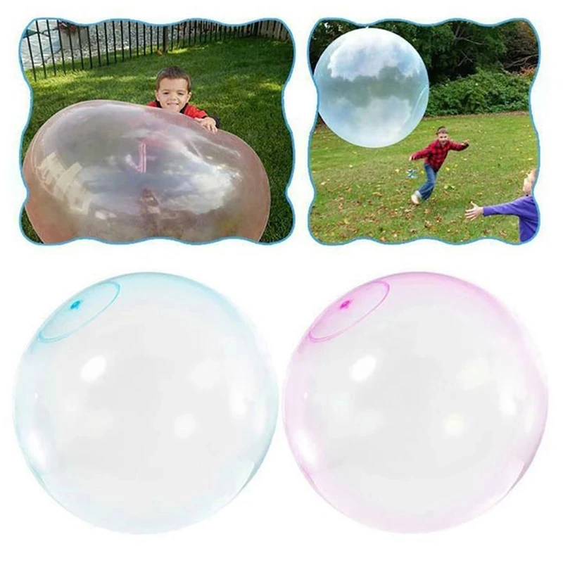 2021 Tpr Toy Inflatable Ball Bubble Balloon Durable Water With Big Size