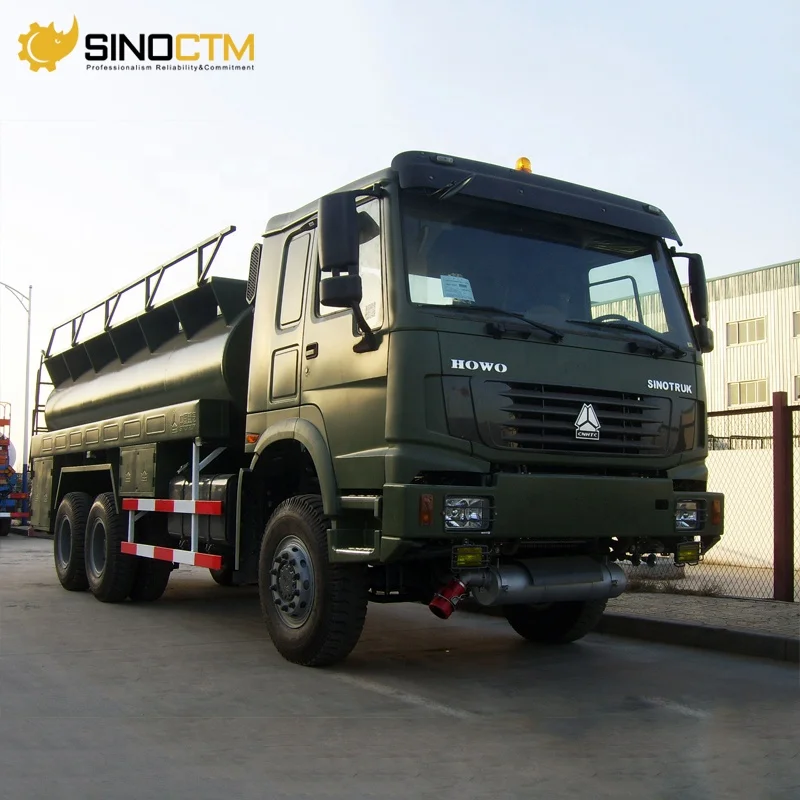 Грузовик с топливным баком Howo 6x4 20 куб. М. б/у 371/375 ЛД. Hd. RHD