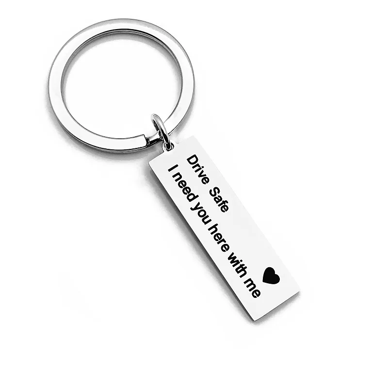 Shtone Custom Design Logo Metal Marvel Love Keychain High Quality Keyring