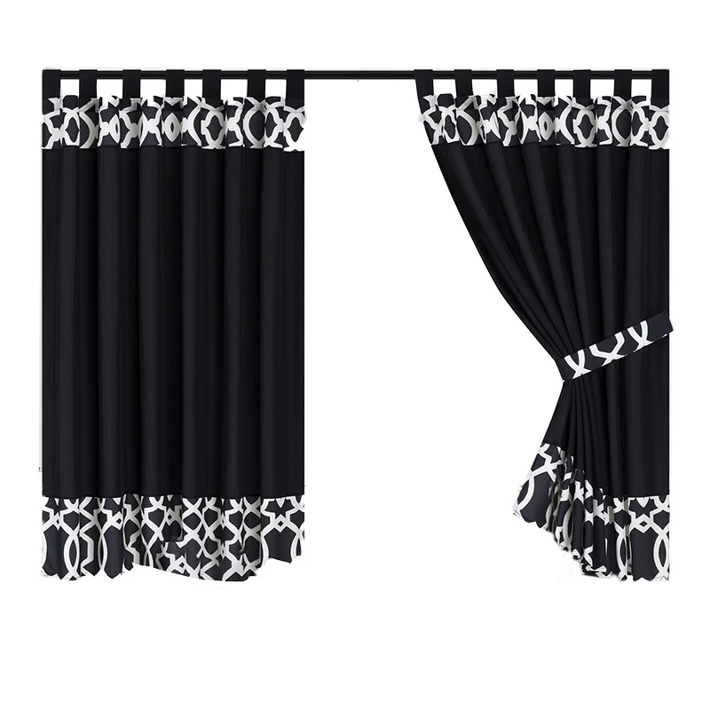 
Hot Selling Good Quality Cheap Kitchen Curtain Fabric designer Curtain 