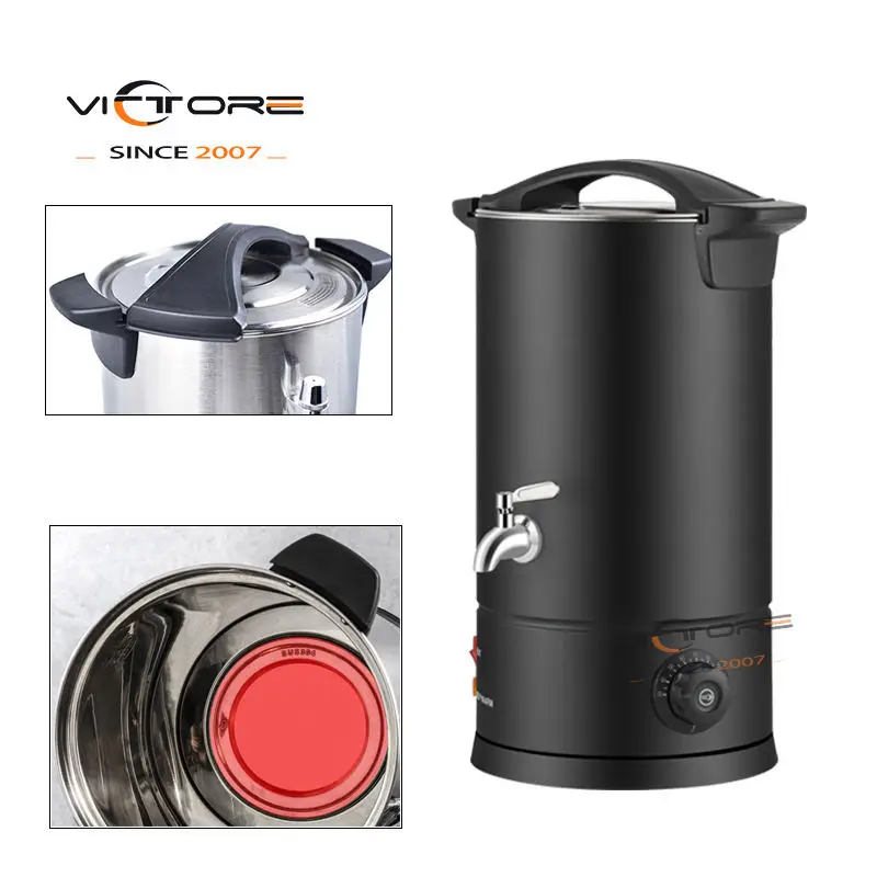Wax Melter Stainless Steel Making Kit Electric Candle Melting Kettle Wax Melting Pot for Candle Making Machine