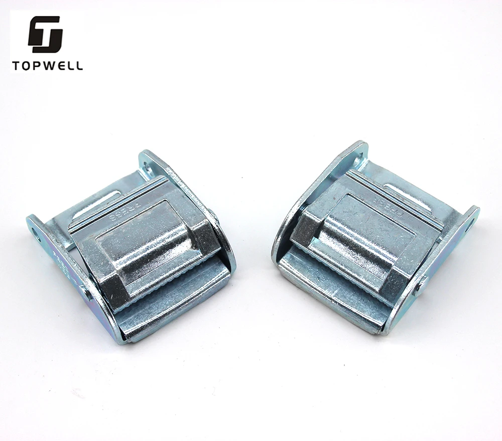 2inch heavy duty 1200kgs capacity lashing strap cam buckle for 50mm cargo lashing strap