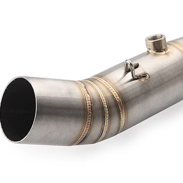 REALZION Motorcycle Modified Exhaust Full System Link Pipes 304 Stainless Steel 51mm For YAMAHA FZ-07 MT-07