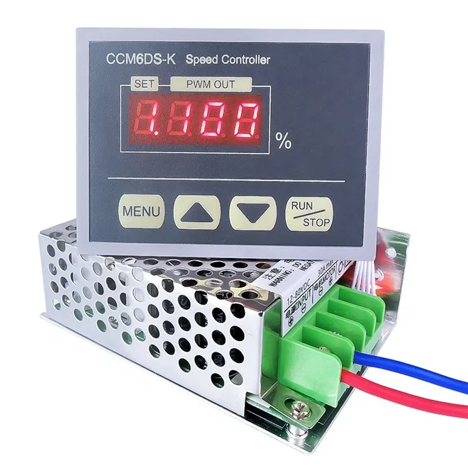 CCM6DS-K 30A 240W DC 12V To 80V PWM контроллер скорости двигателя светодиодный дисплей регулятор