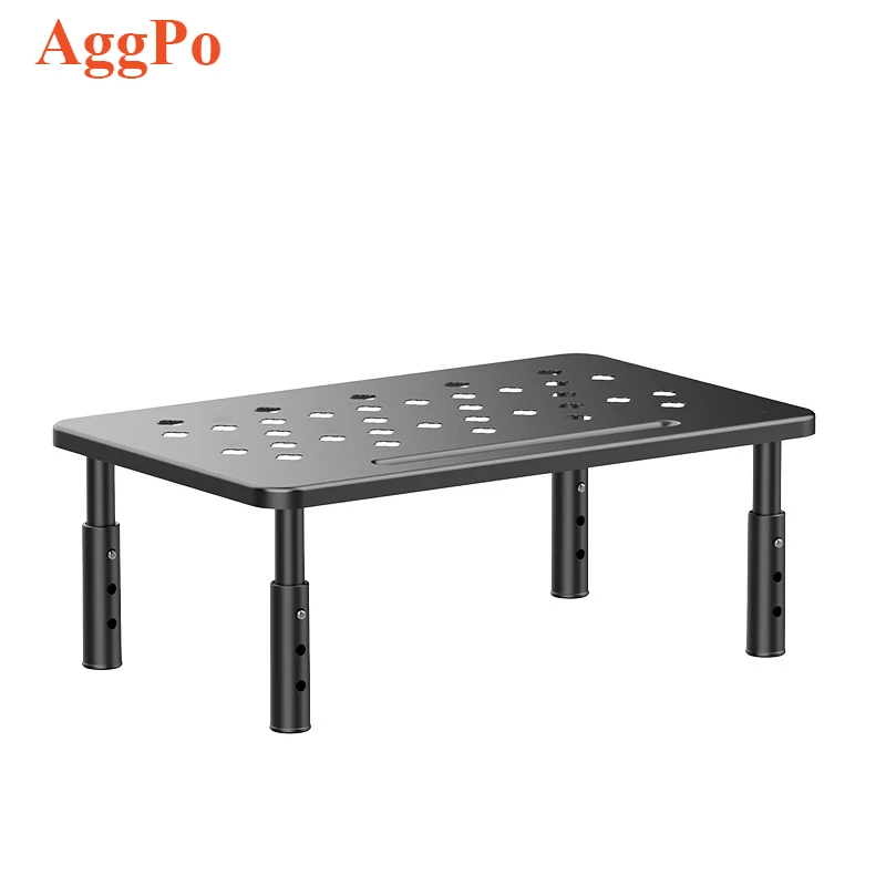 Desktop Riser, 3 Height Adjustable Monitor stands for Computer, iMac, Desktop Monitor Stand with Ventilated Platform for Airflow