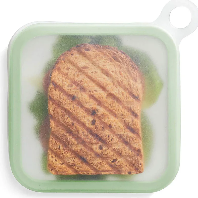 Hot Selling Reusable Leak Proof soft sealed sandwich lunch box