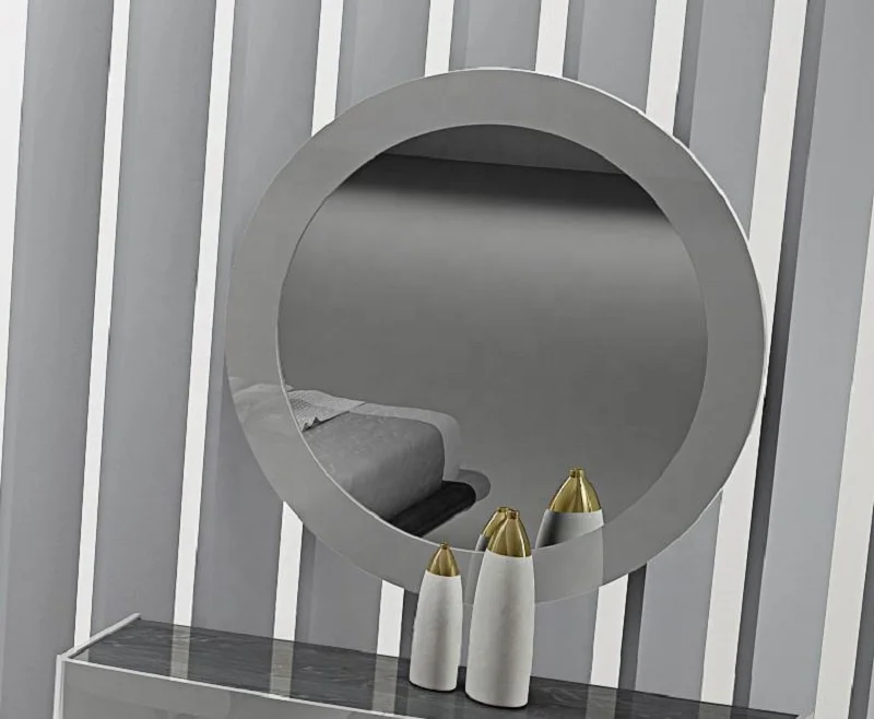 NOVA Modern Bedroom Series King And Queen Size Platform Contemporary Bed Modern Lacquer Finish Bedroom Set With Sleek Design