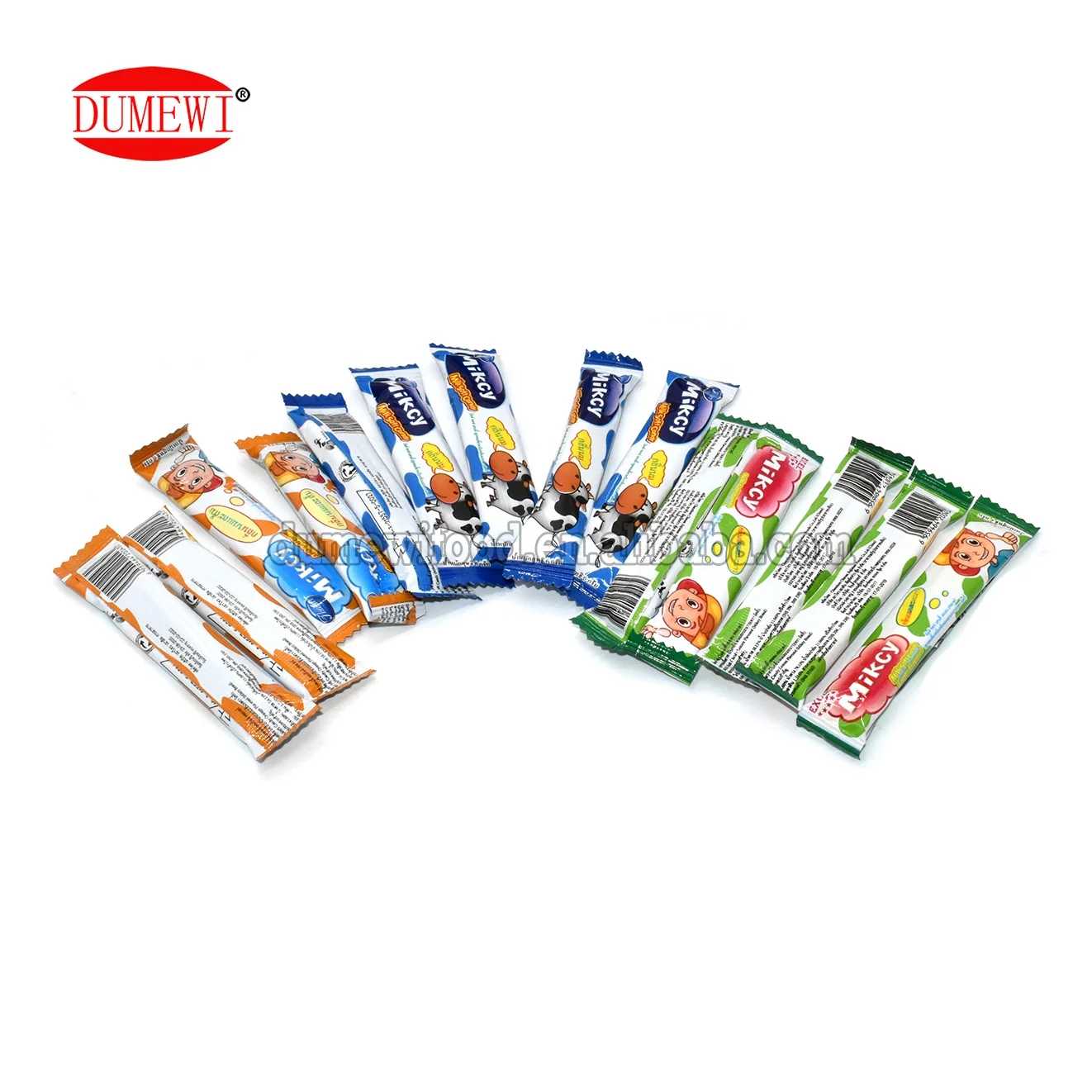 Coconut Flavor Soft Milk Wrapped Sweet Candy Craramel