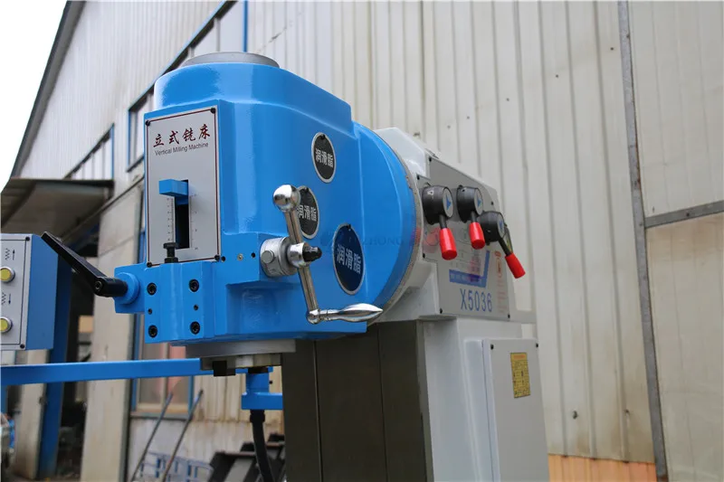 Семейная мастерская, кукурузный фрезерный станок X5036, вертикальный универсальный фрезерный станок