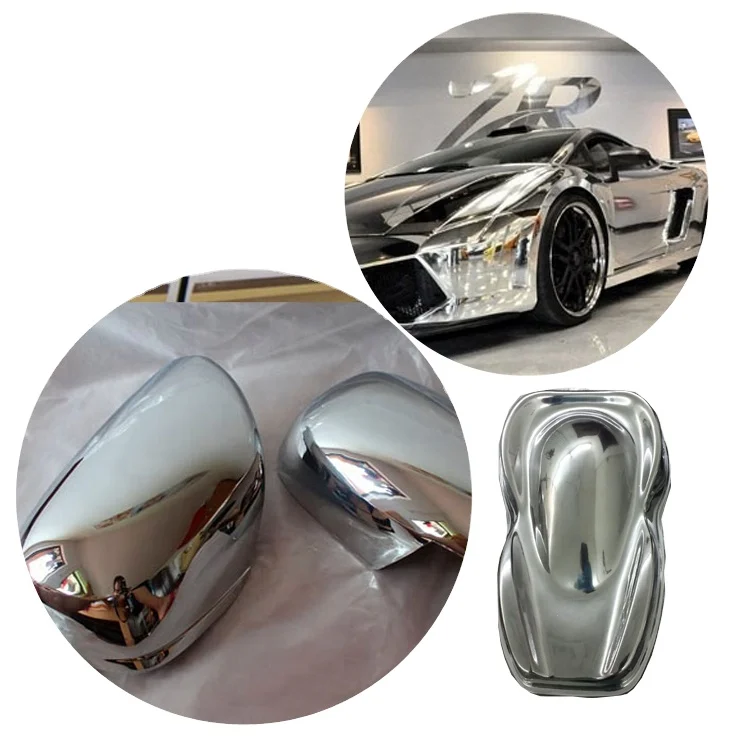 Mirror bright effect VMP aluminium pigment for nail polish