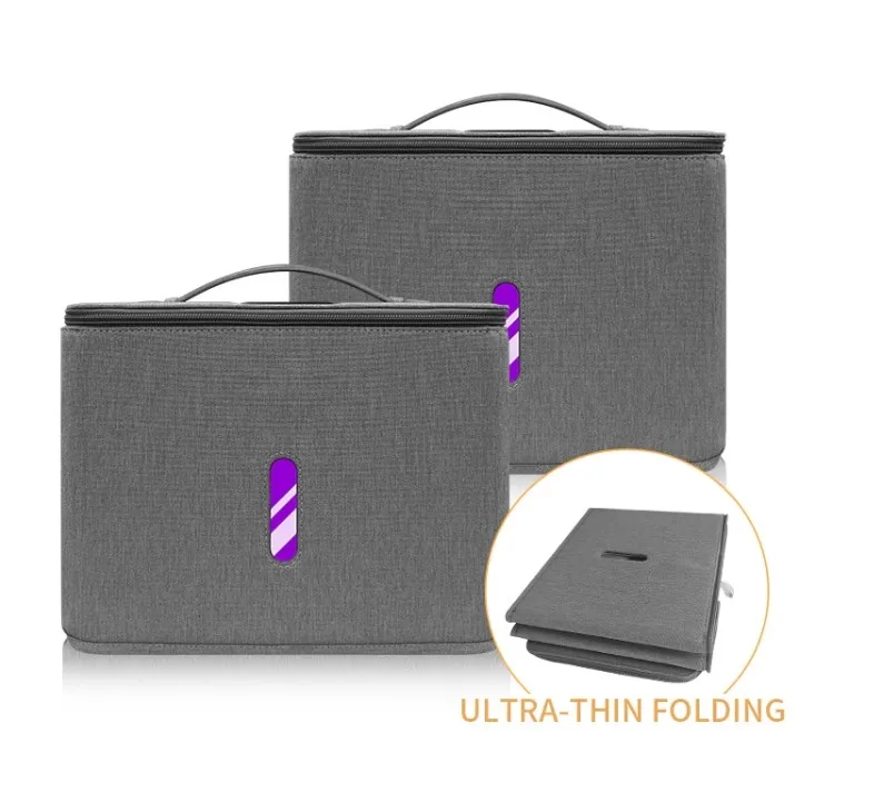 Big size foldable UVC Disinfection Sterilizer Box UV sanitizer Bag disinfection