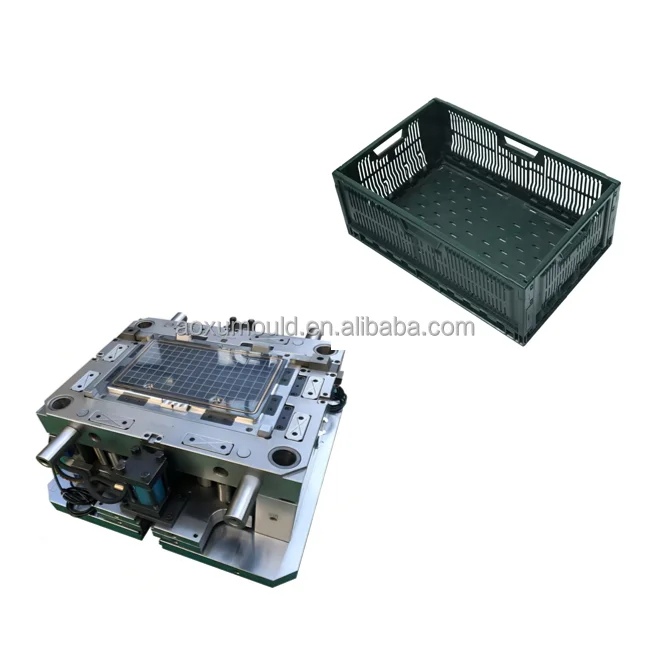 Пластиковый складной ящик для фруктов