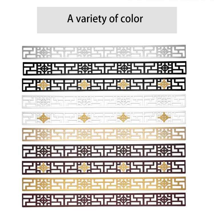 Self Adhesive Mirror Border Stickers For Home Hotel DIY Decor