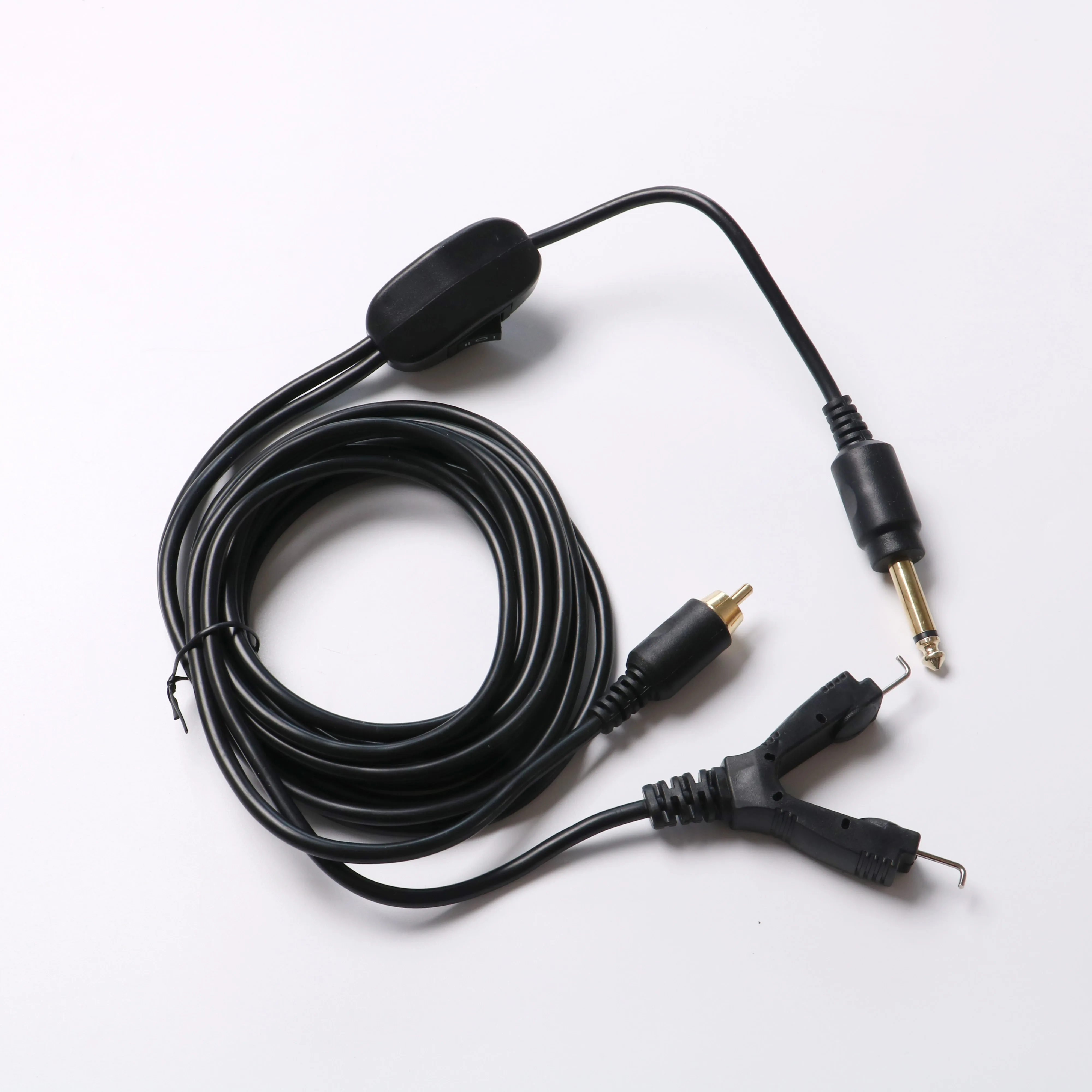 Тату-машинка RCA Clipcord качества источники питания кабель силиконовый двойной зажим шнур