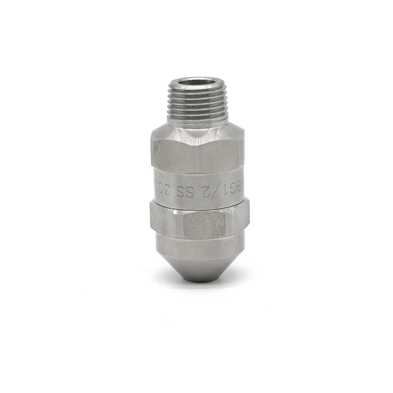 Unique Vane Design Stainless Steel Narrow Angle Full Cone Spray Nozzle