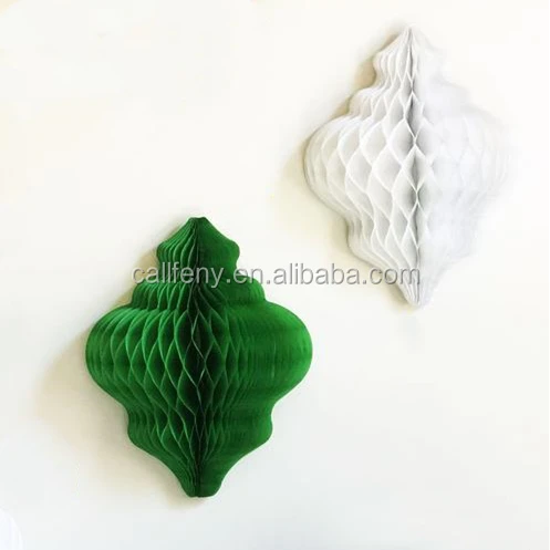 Праздничные украшения eid Рамадан, зеленые 7 шт. бумажных вееров, 7 шт. медовых сот, принимаются на заказ, украшения для вечеринки eid