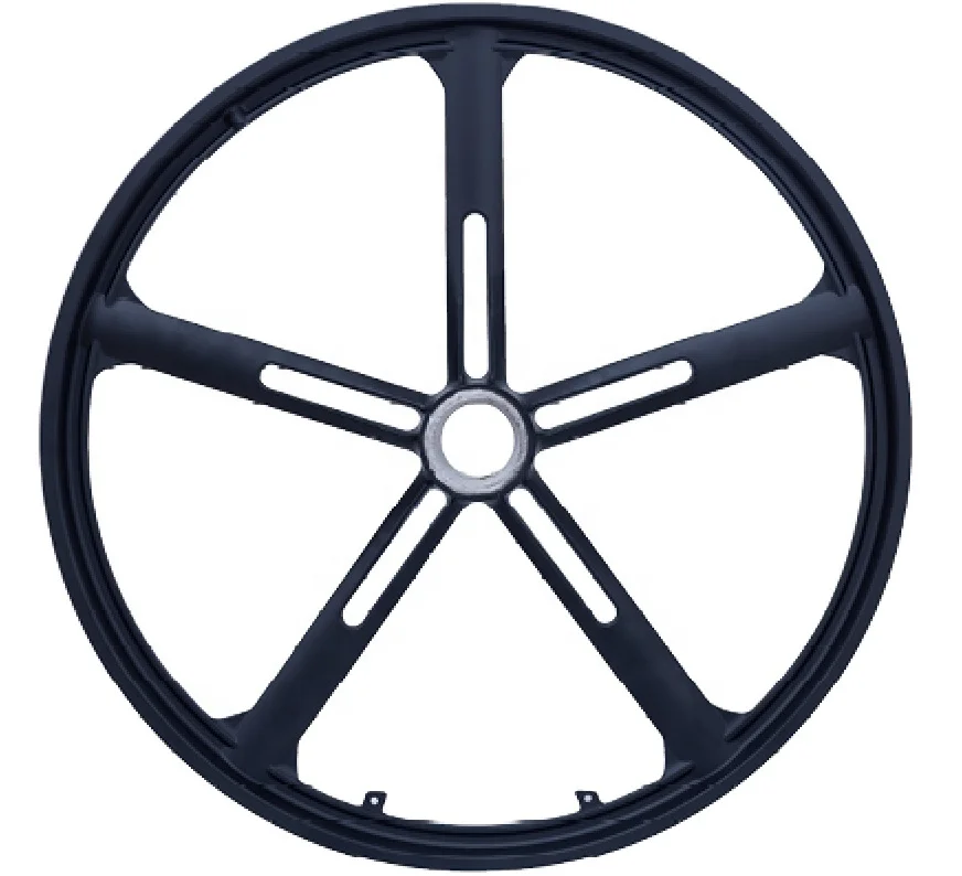 Hot Sale 24 inch Shimano 3 speed hub Folding bike rim Navigate integrated  5 spokes magnesium alloy normal bicycle wheel rim