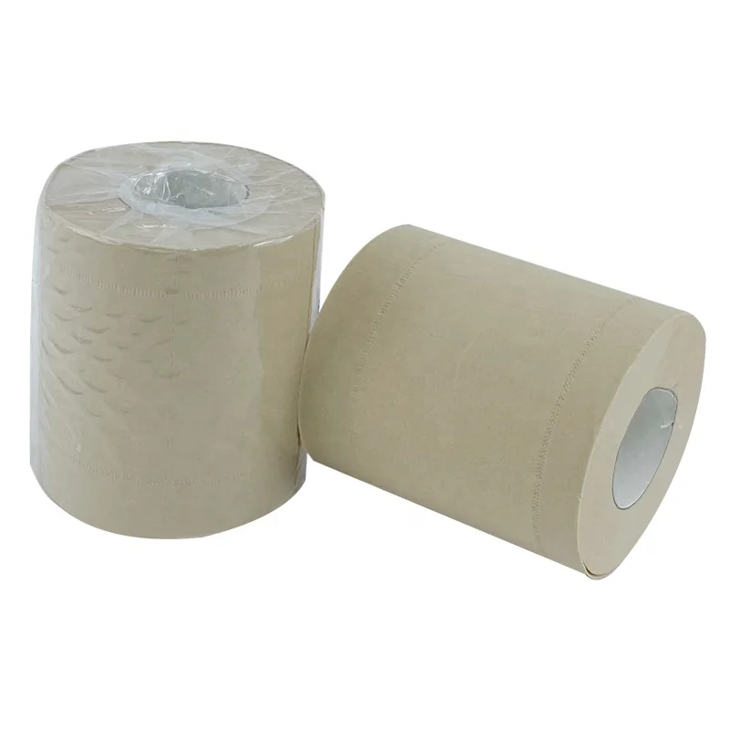 Bamboo Toilet Paper Wholesale Manufacturer Cheap Price Unbleached Bathroom Toilet Tissue Paper