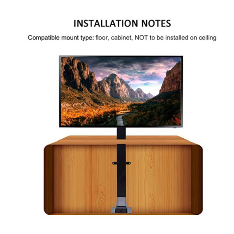 Remote Control Fashion Design TV Furniture Height Adjustable Electric Control Uplifting Automatic TV Lift