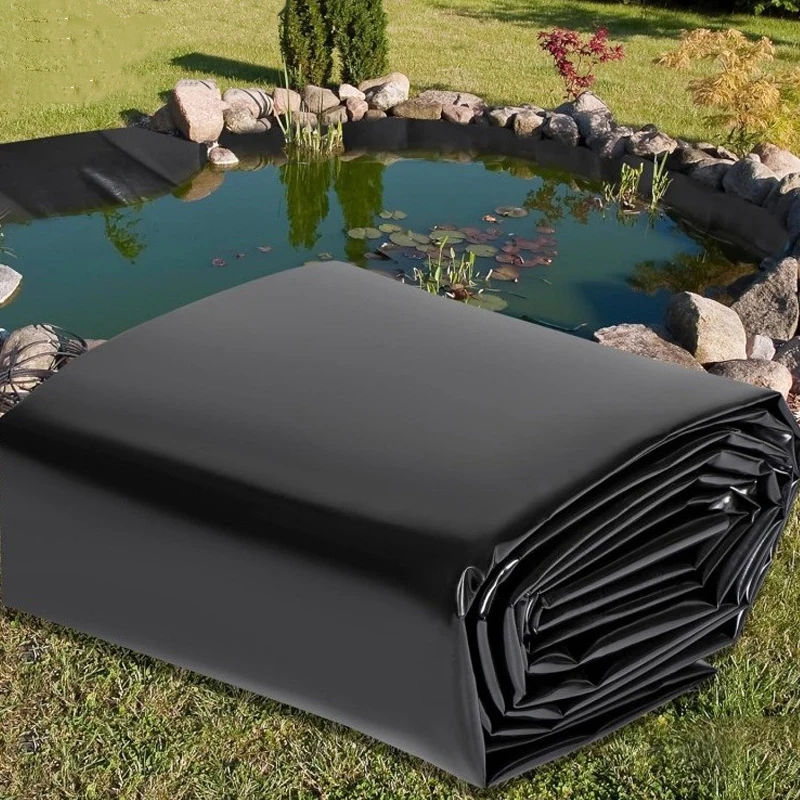 0.3mm 4*6m high-density and durable pond film new material HDPE folding anti-seepage film for aquaculture ponds