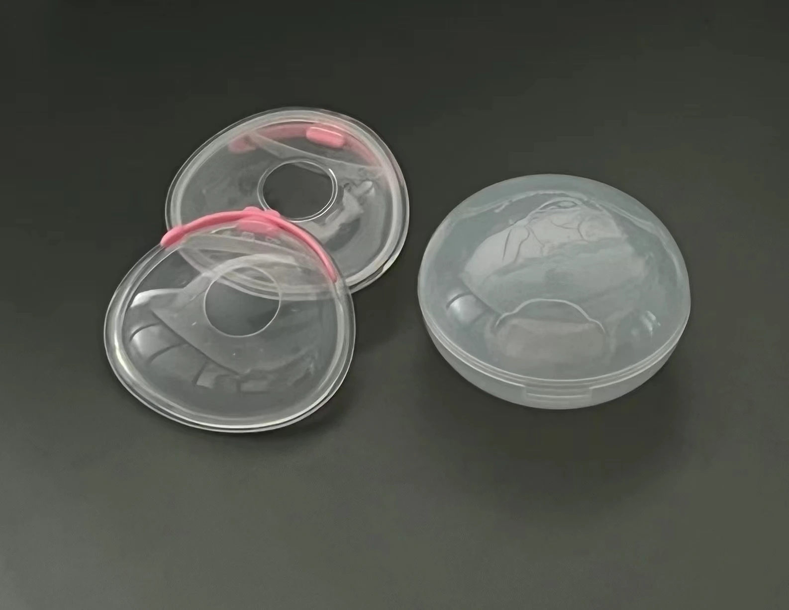 With Portable PP Box Reusable Soft Nipple Protector Lactating Helper Breast Milk Saver