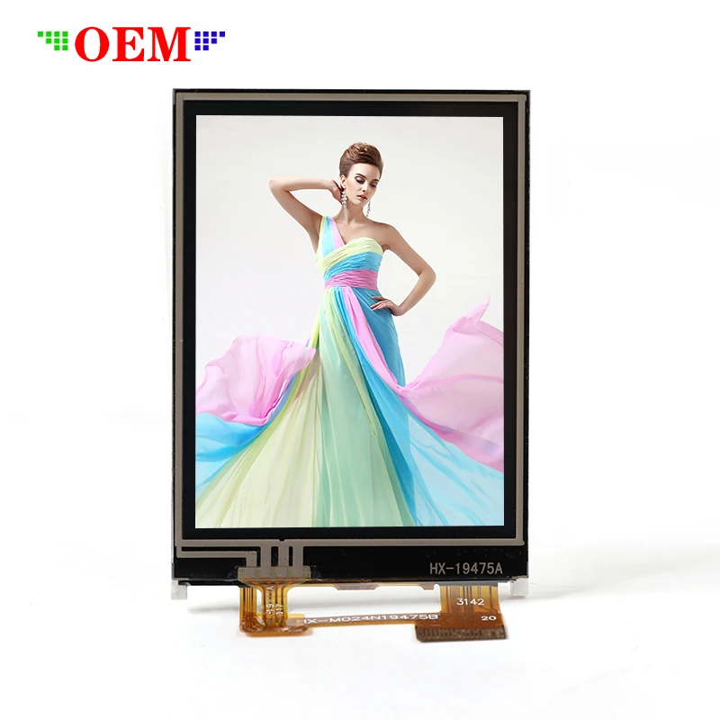 2.4 inch LCD TFT Screen Display 240*320 4-wire ASI Serial Port RTP 18pin