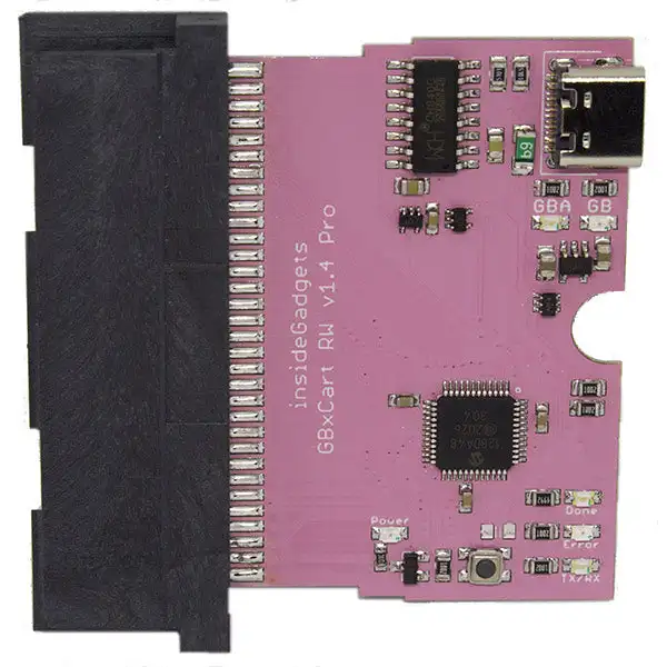 GBxCart RW 1.3 Pro Reader Writer & Flasher for Gameboy GB/GBA GBC USB C Game Cartridge Backup Adapter Retro Game Accessory