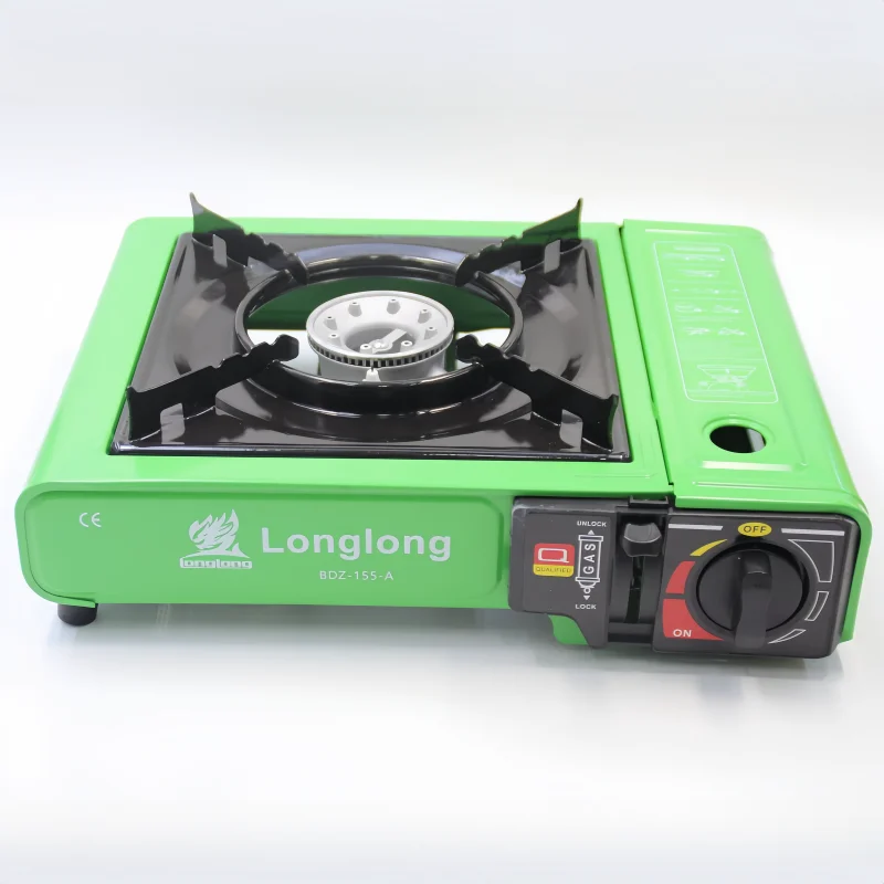 High-Quality Outdoor Camping Butane Gas Stove  Portable Camping Burner  Compact Card-Type Portable Gas Stove