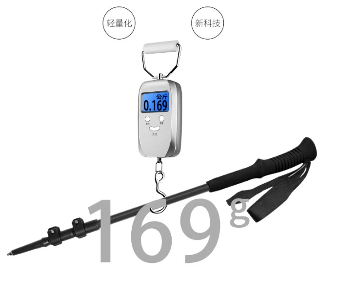 RTS Outdoor Custom Logo 3-section Telescopic Trekking Hiking Pole Manufacturers Aluminum 7075 Walking pole Trekking Pole