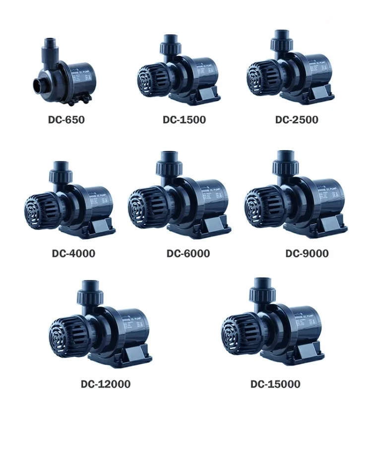 New Design Dc Controllable Water Pump Fish Tank Pump Aquarium Filter Pump