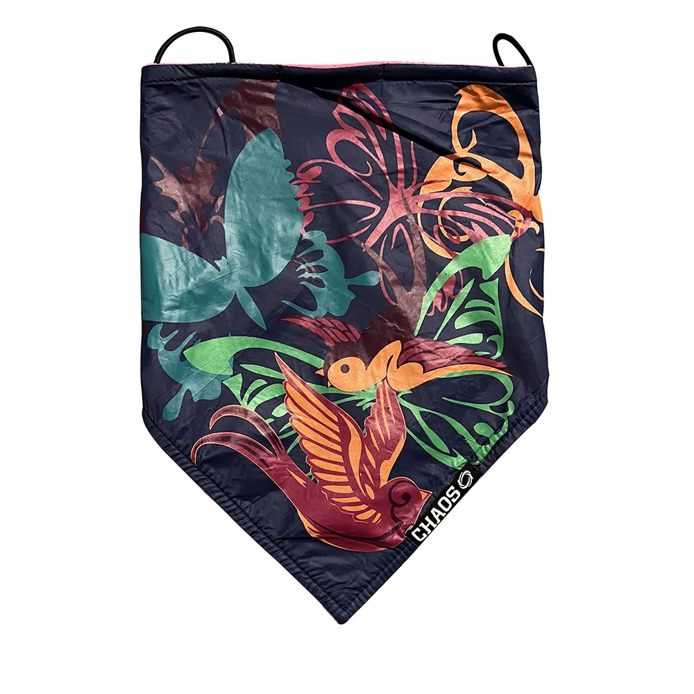 Custom sublimation printing pattern dog bandana woven patch logo bandanas for dogs high quality pet bandana