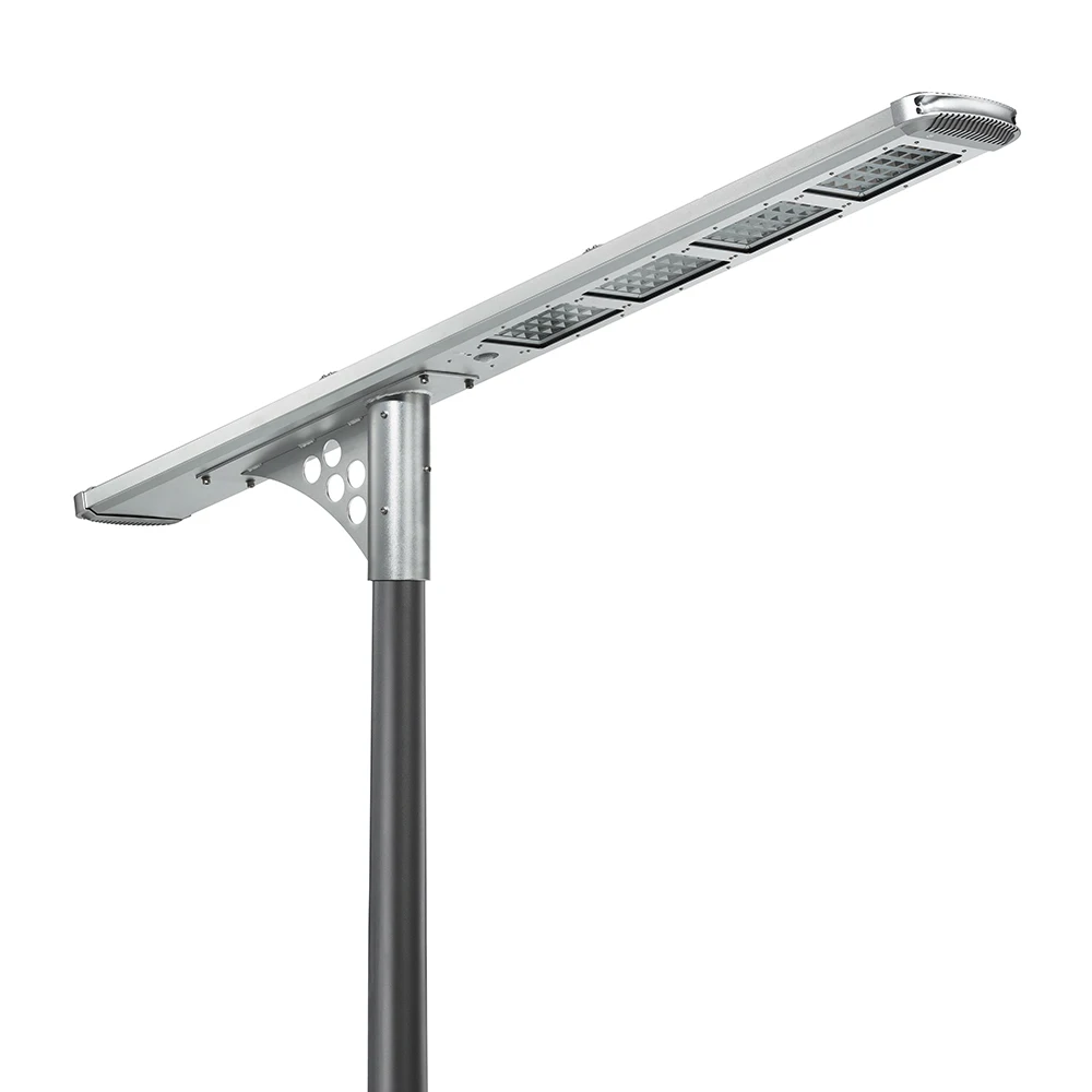 High Power All In One Solar Street Light Led 80W With PIR Motion Sensor Long Lighting Outdoor