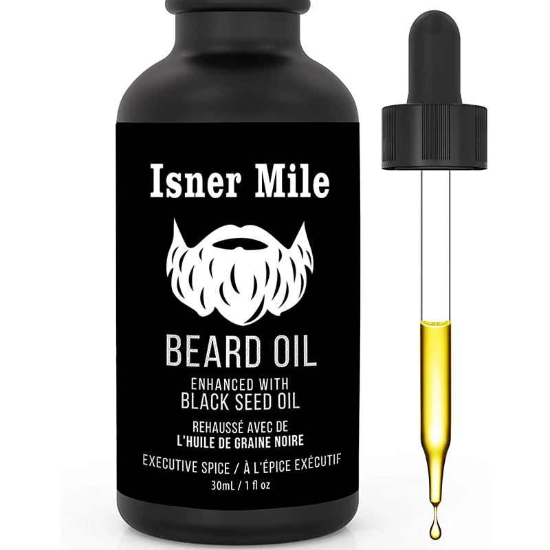 100% Pure natural unscented organic beard growth oil for men beard care hair growing oil