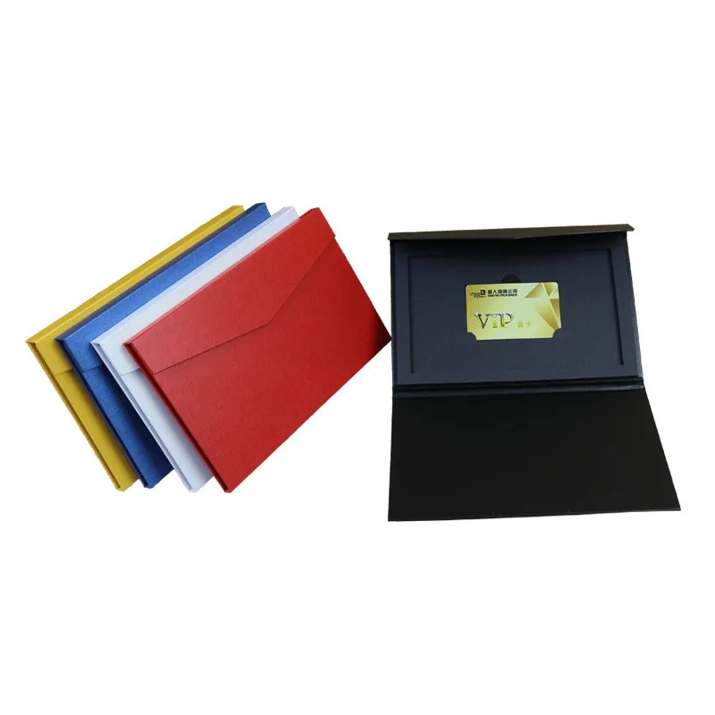 Custom VIP magnetic  membership card custom packaging box gift box VIP card box